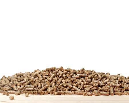 wooden pellets