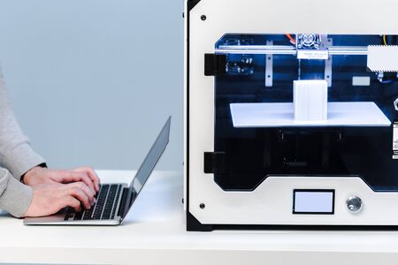 3d printing in progress