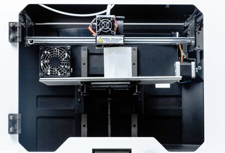 3d printing in progressの写真素材