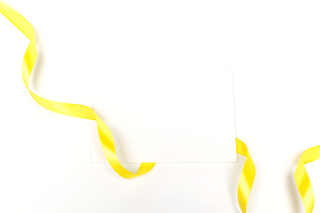 ribbon isolated on white