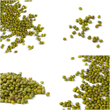 collage of beansの写真素材