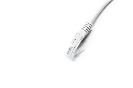 Close up of network cable