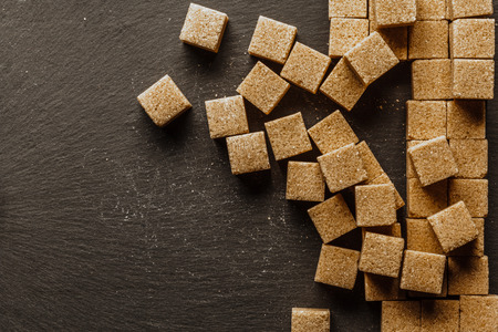 background of sugar cubesの写真素材