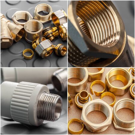 set of plumbing items