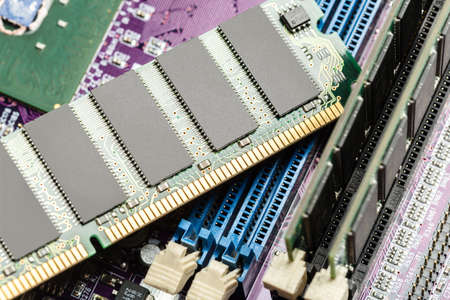 Computerchip, Technology and Electronics Industryの写真素材