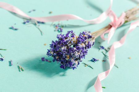 Lavender flowers bunchの写真素材