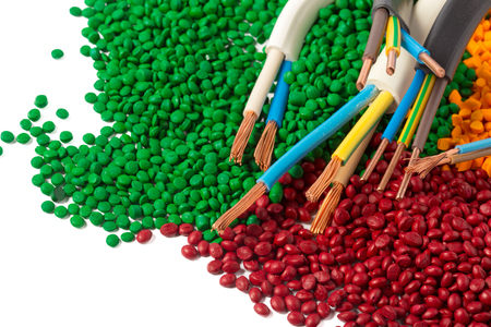 Colorful Plastic Polymer Granules for cable