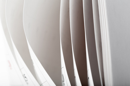 Calendar pages close up business time conceptの写真素材
