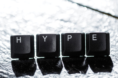 Hype time concept の写真素材