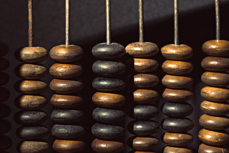 abacus close upの写真素材