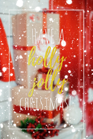 merry Christmas and happy newの写真素材