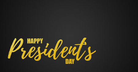 happy presidents dayの写真素材
