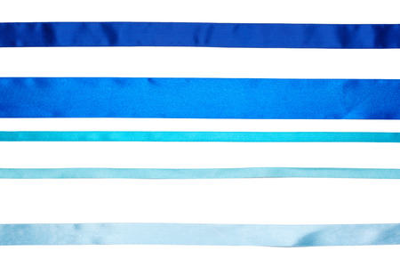ribbon isolated on whiteの写真素材