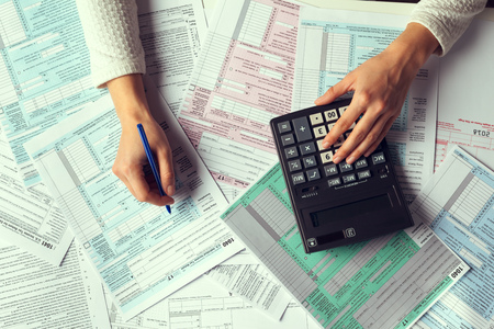 Tax Time. Concept Image.
