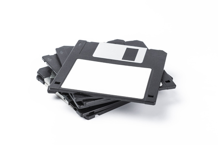 floppy disk isolated