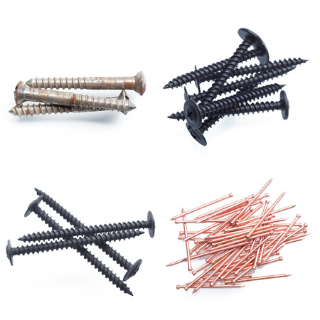 work tools isolated on white