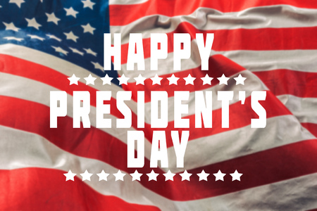 happy presidents dayの写真素材