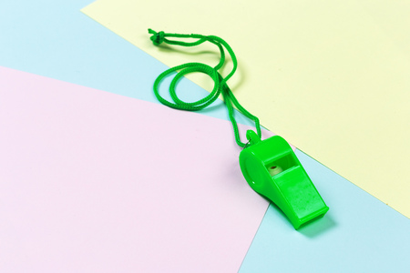 Referee Whistleの写真素材