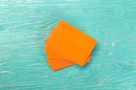 Blank business cards