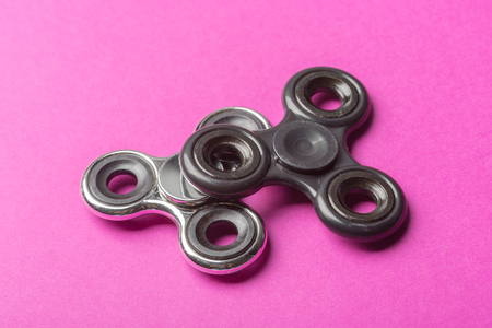 spinner stress relieving toy isolatedの写真素材