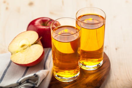 Homemade Apple Juiceの写真素材