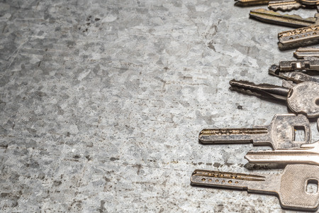 Old keysの写真素材