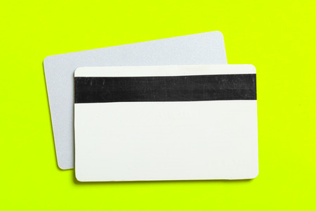 bank credit cardの写真素材