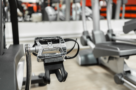 Gym interior with equipment
