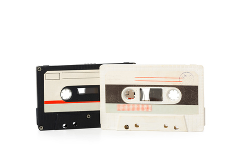 music audio tapeの写真素材