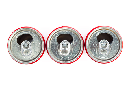 Empty recycle cans