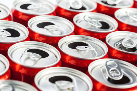 Empty recycle cans