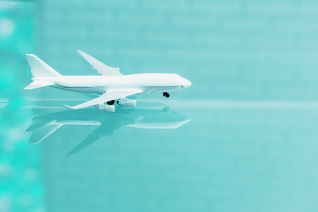 Miniature airplaneの写真素材