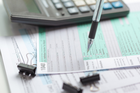 Tax Time. Concept Image.