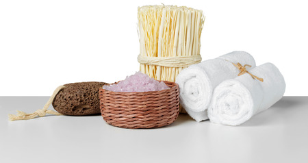 Composition of spa treatmentの写真素材