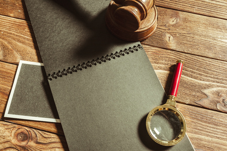 Law and justice theme.の写真素材