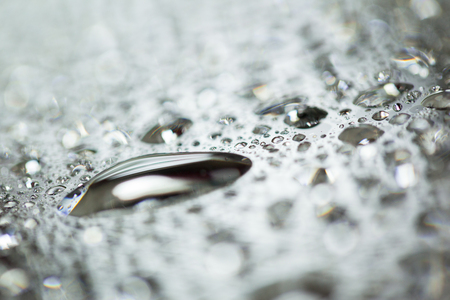 Pattern of water dropsの写真素材
