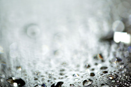 Pattern of water dropsの写真素材