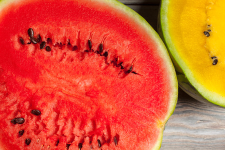 Fresh melonsの写真素材