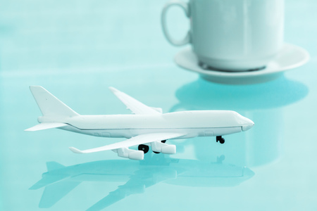 Miniature airplaneの写真素材