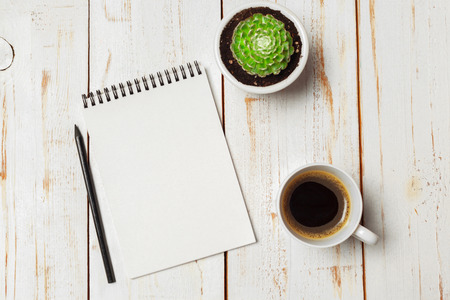 Office desk tableの写真素材