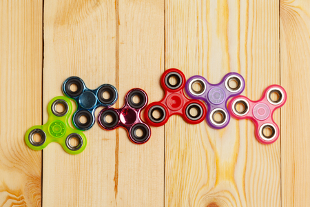 popular Fidget Spinner toyの写真素材