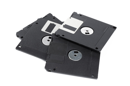 floppy disk isolated