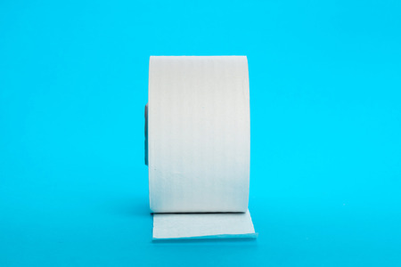 Toilet paper unrollingの写真素材