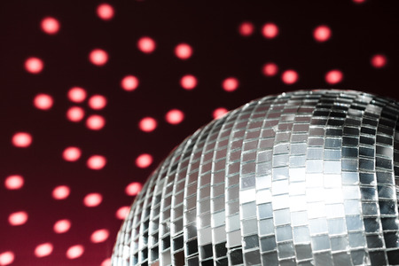 A Mirror disco ball