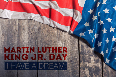 Happy martin luther king day backgroundの写真素材