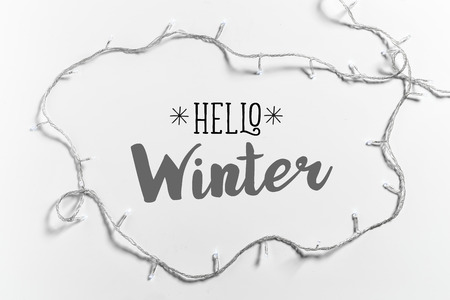 winter background conceptの写真素材