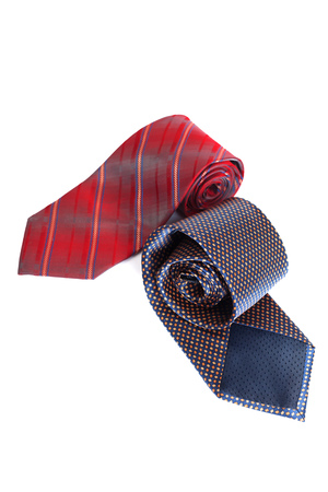 tie isolated on whiteの写真素材