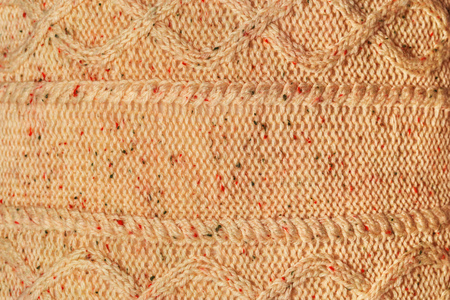close up of knit wear