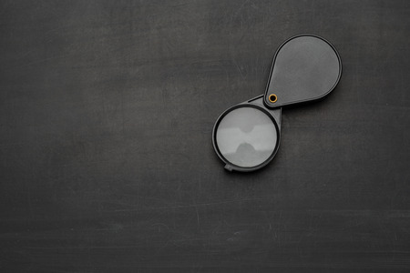 Magnifying Glass close upの写真素材