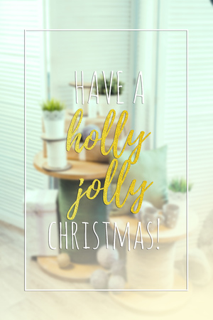 merry Christmas and happy newの写真素材